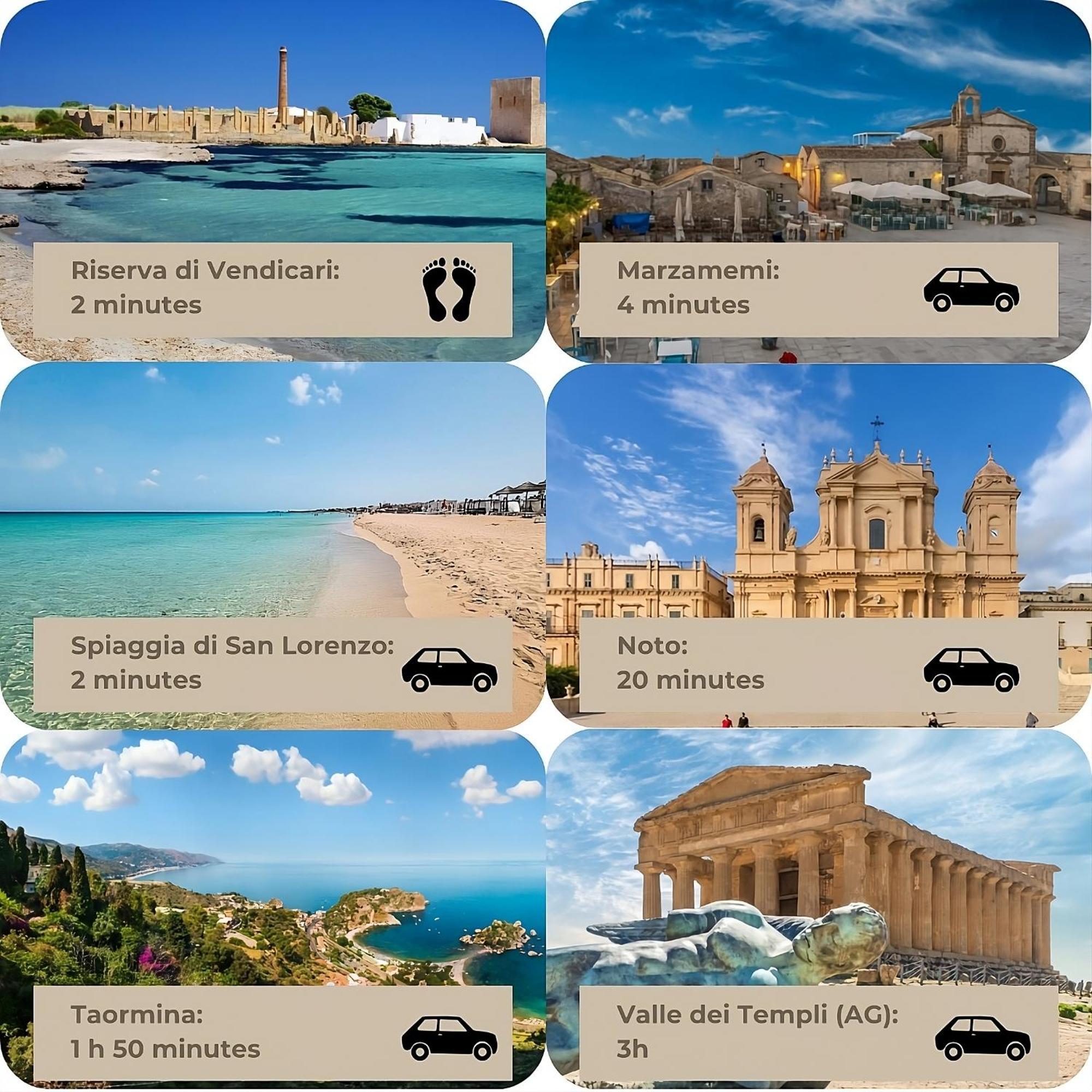 Villa Soleado, Marzamemi - Sea Front Villa Рейтани Экстерьер фото